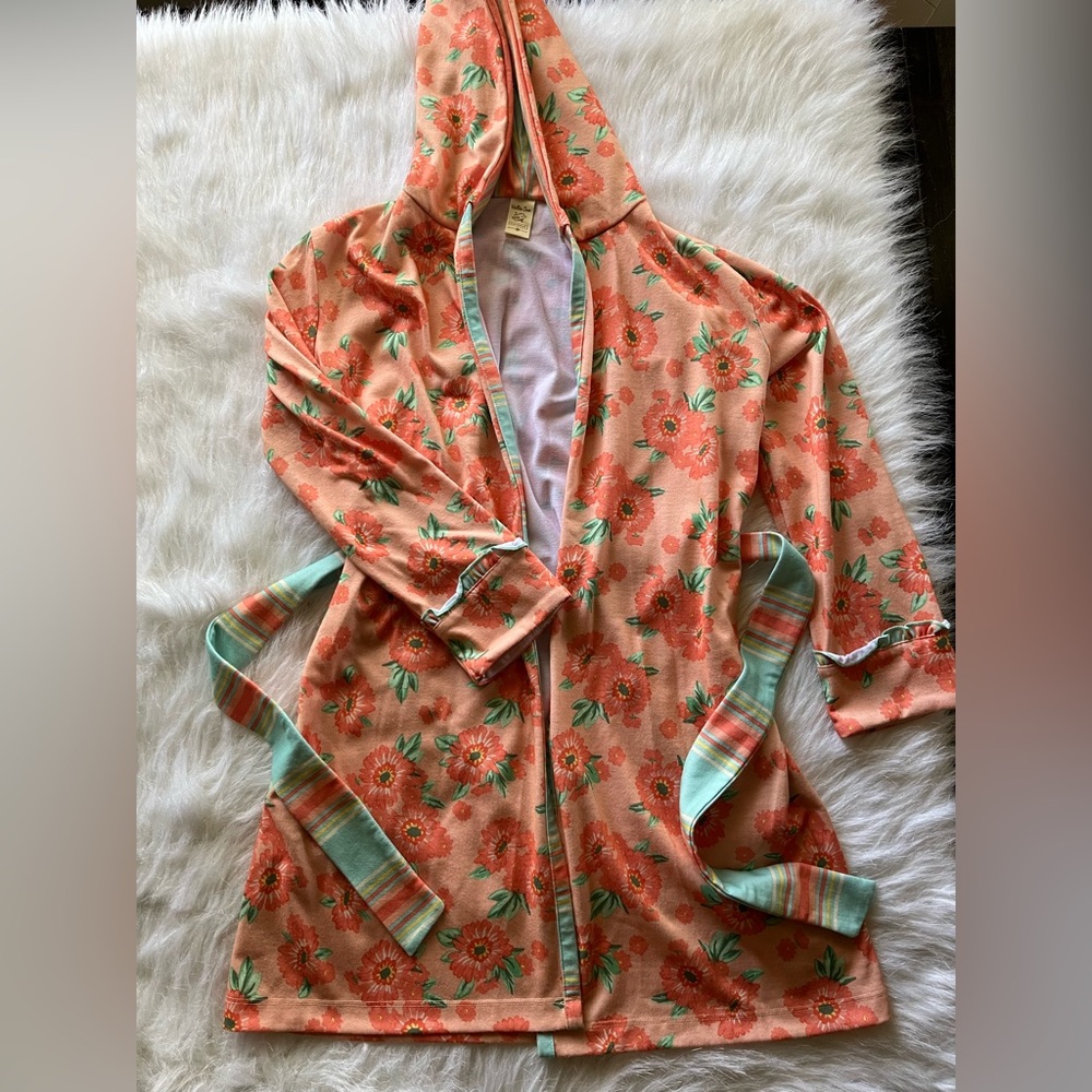 Matilda Jane Girls Summer Showers Robe Size M